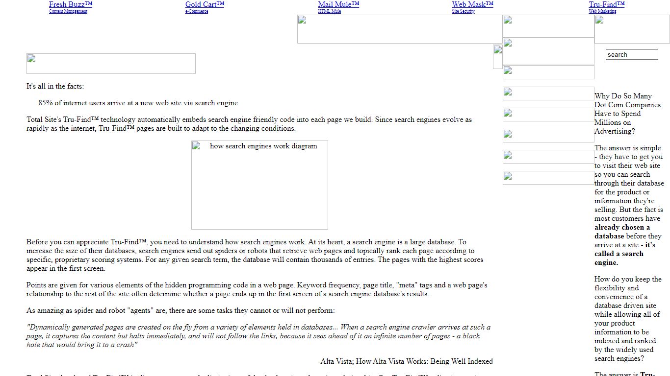 Tru-Find Technology Search Engine Optimization